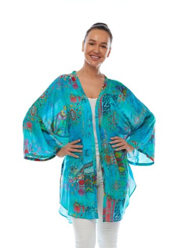 Kimono Jacket - Paradise | Plus Size Online | Claire Powell