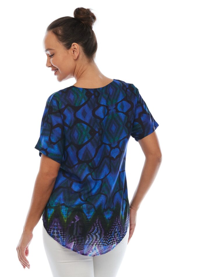Flash - Short Sleeve Tops - Claire Powell - back