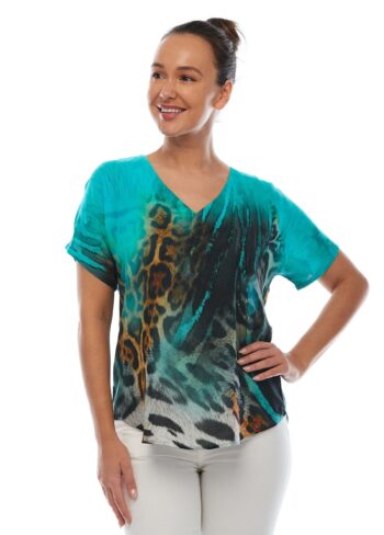 Jungle - Short Sleeve Tops - Claire Powell