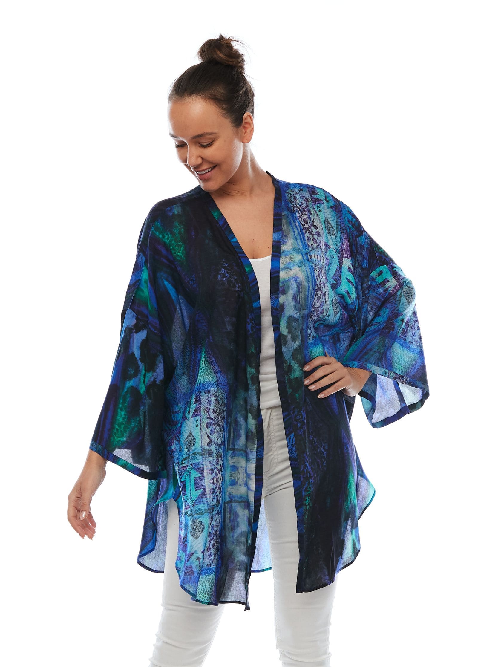 Claire Powell | Dream Kimono Jacket Free Size | Plus Size Online