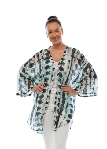 Kimono Jacket - Tribal | Plus Size Online | Claire Powell