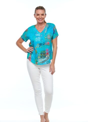 Paradise - Short Sleeve Tops - Claire Powell